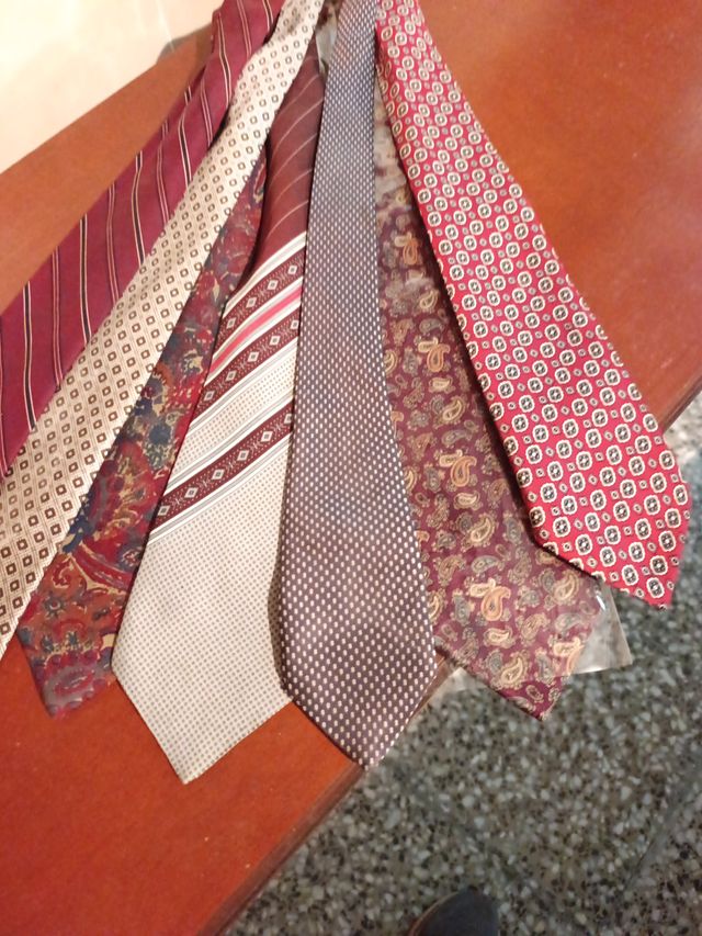 Lote de corbatas de vestir