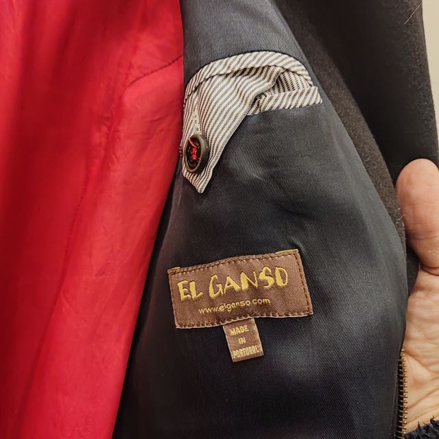 Trenca El Ganso Mujer T40 azul marino