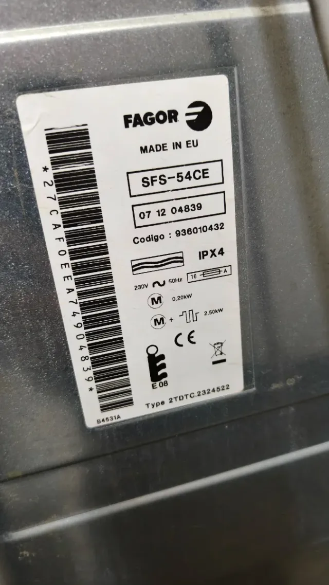 Secadora Fagor Innovation SFS-54CE