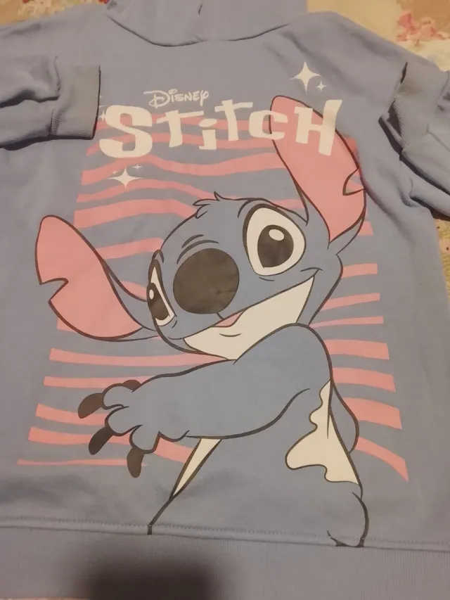 Sudadera Stitch Disney 9-10 años, 140cm -Primark