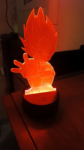 Lampada LED Vegeta Dragon Ball Super