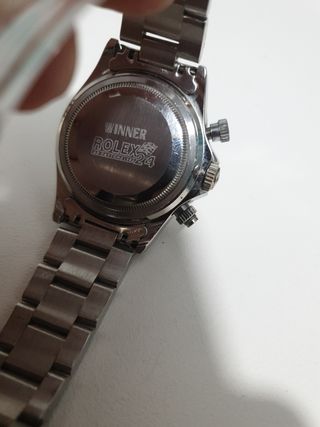 Reloj Rolex Daytona Acero Inoxidable Negro