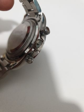 Reloj Rolex Daytona Acero Inoxidable Negro