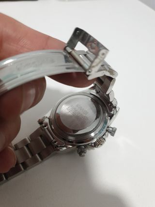 Reloj Rolex Daytona Acero Inoxidable Negro