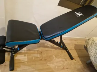 Banco de pesas JX Fitness ajustable