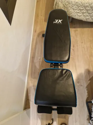 Banco de pesas JX Fitness ajustable