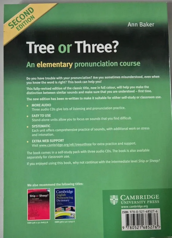 Tree or Three? Student's Book and Audio CD: An ...