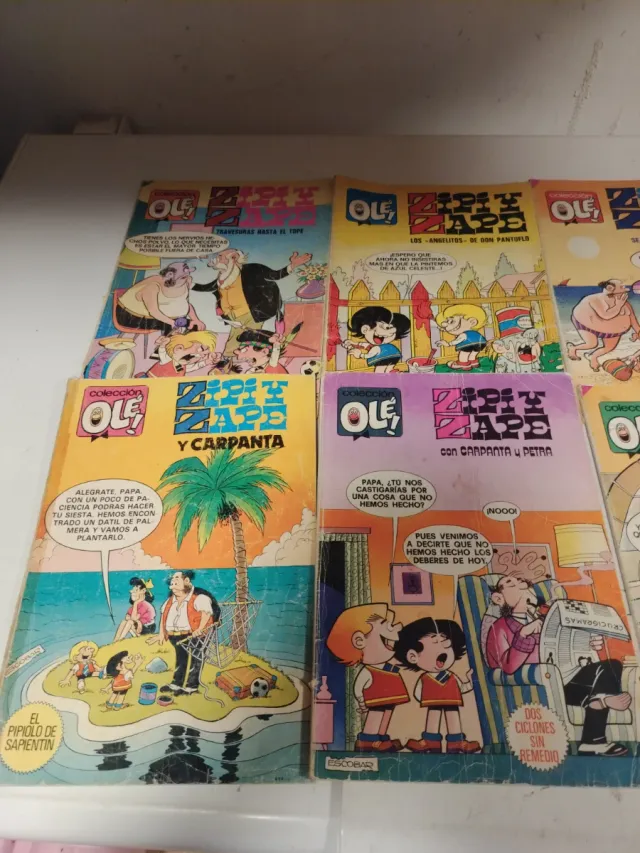 Lote comics Zipi y zape