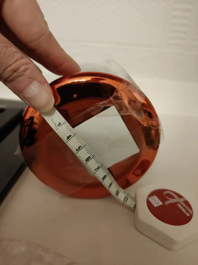 Candela in Cera di Soia Natale con portacandela in