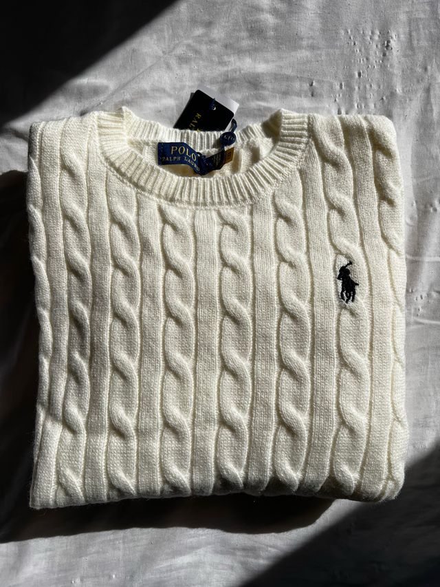 Jersey Polo Ralph Algodon Trenzado