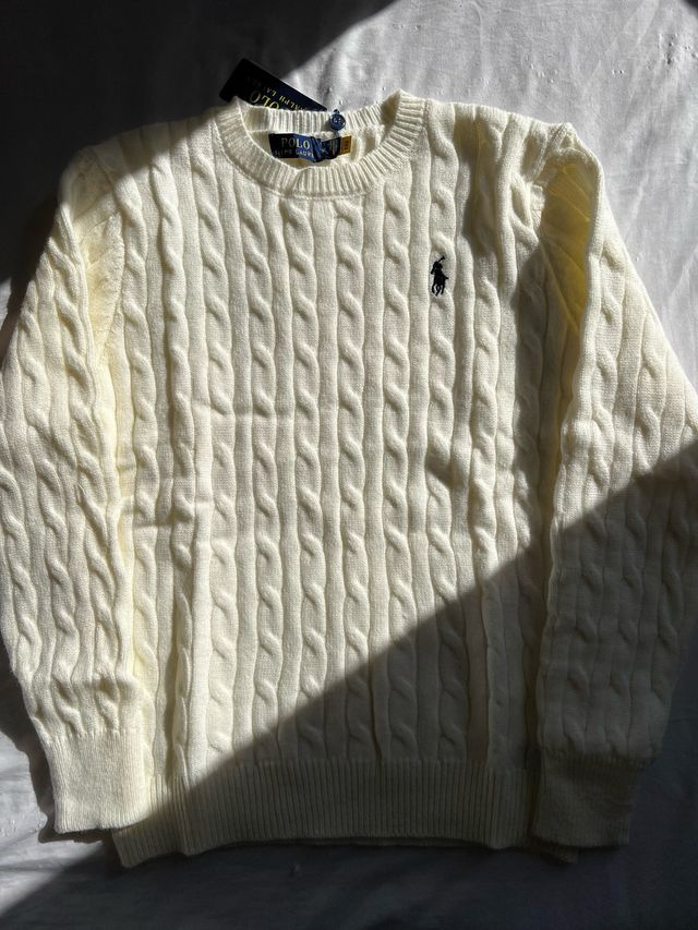 Jersey Polo Ralph Algodon Trenzado