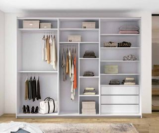 Armadi su misura EOS in legno e vetro