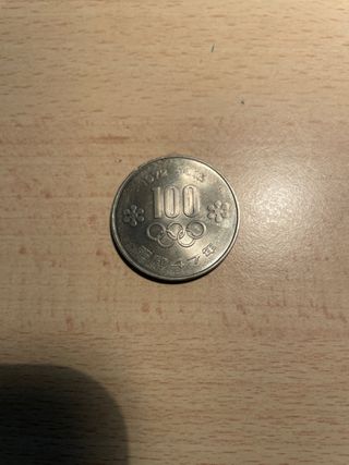 Moneta 100 Yen 1972 Olimpiadi Invernali