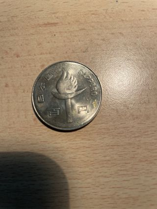 Moneta 100 Yen 1972 Olimpiadi Invernali