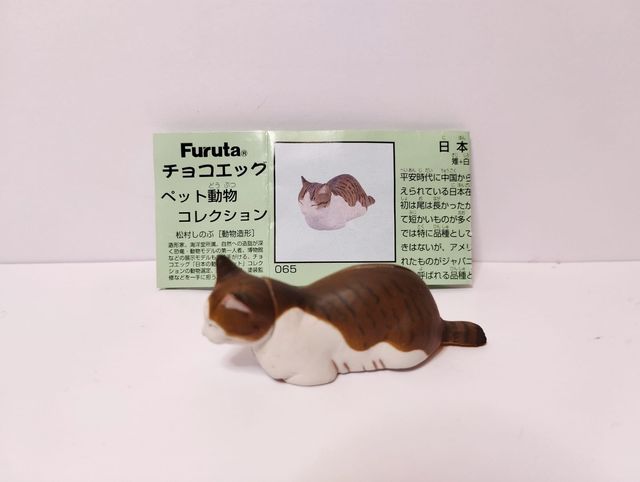 Set 6 gatti Furuta Kaiyodo Choco Egg + ChocoQ