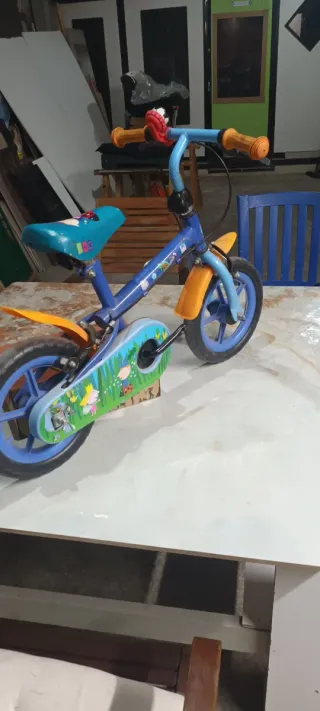Bicicleta infantil azul.recoger en persona