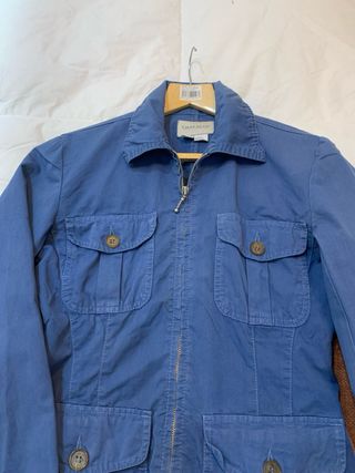 Chaqueta azul Trafaluc