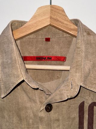 Camisa Lino Vintage Signum Talla L