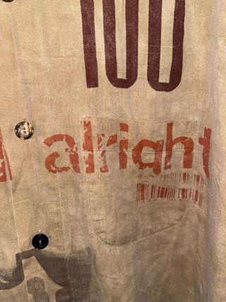 Camisa Lino Vintage Signum Talla L