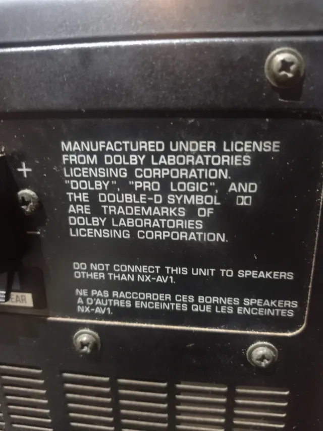 Subwoofer Yamaha 160W Negro 3 Vías