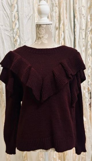 Maglione bordeaux