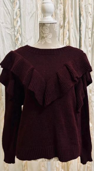 Maglione bordeaux