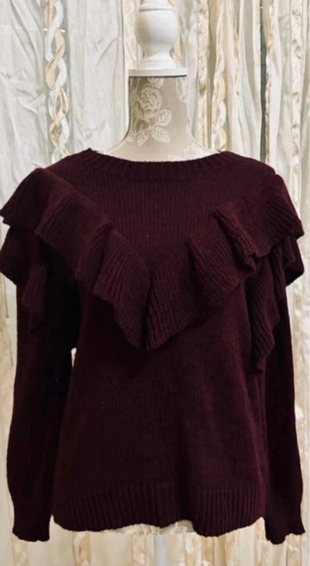 Maglione bordeaux