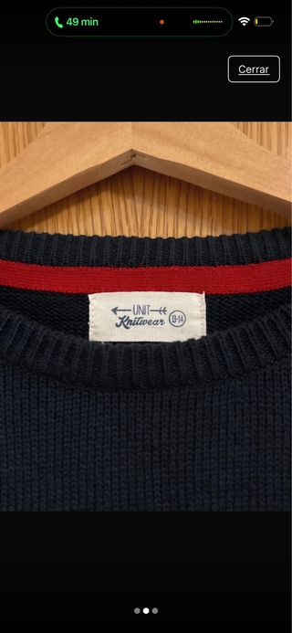 Jersey Navideño Merry Xmas Azul