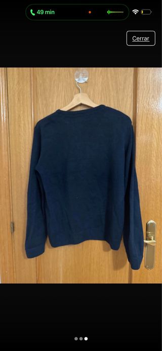 Jersey Navideño Merry Xmas Azul