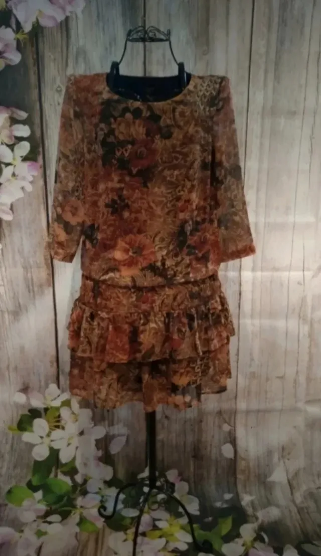 Vestido Mango estampado floral