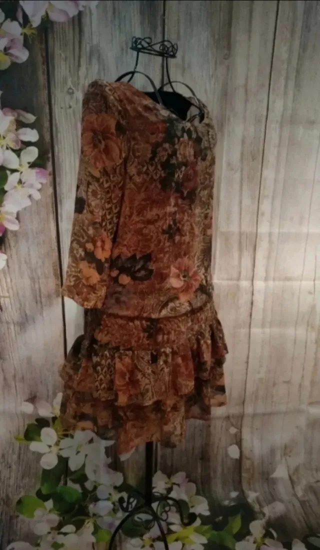 Vestido Mango estampado floral