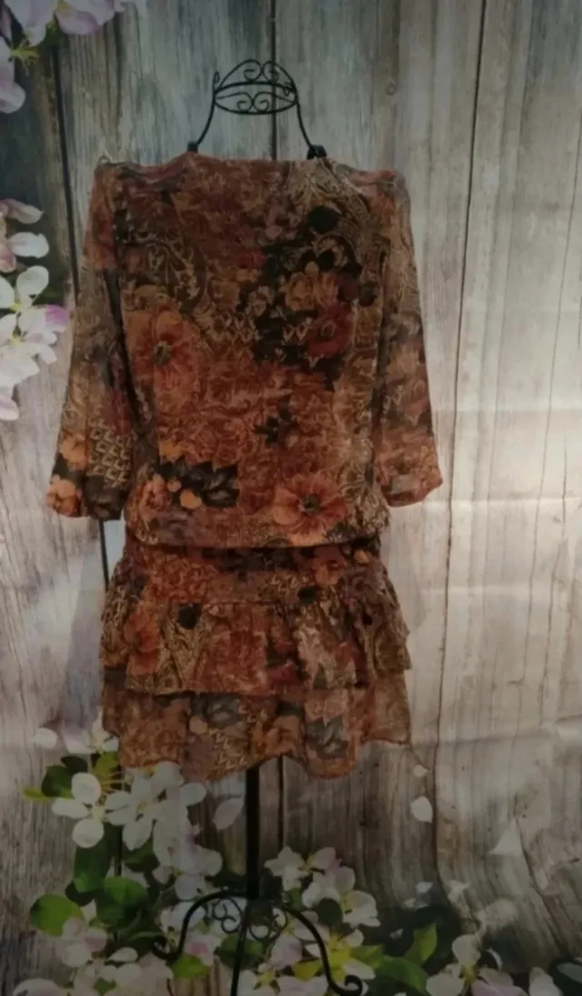 Vestido Mango estampado floral