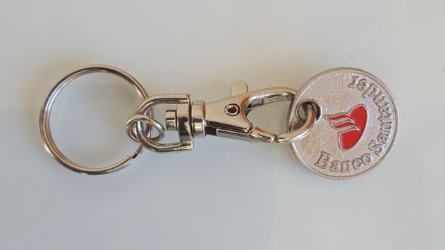 Portachiavi Banco Santander