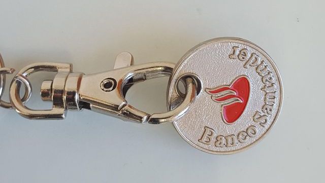 Portachiavi Banco Santander