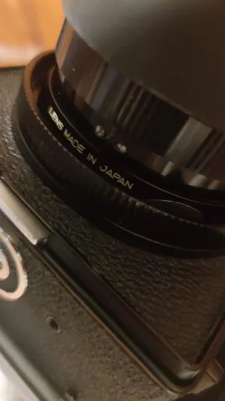 Cámara Mamiya Universal Polaroid Negra