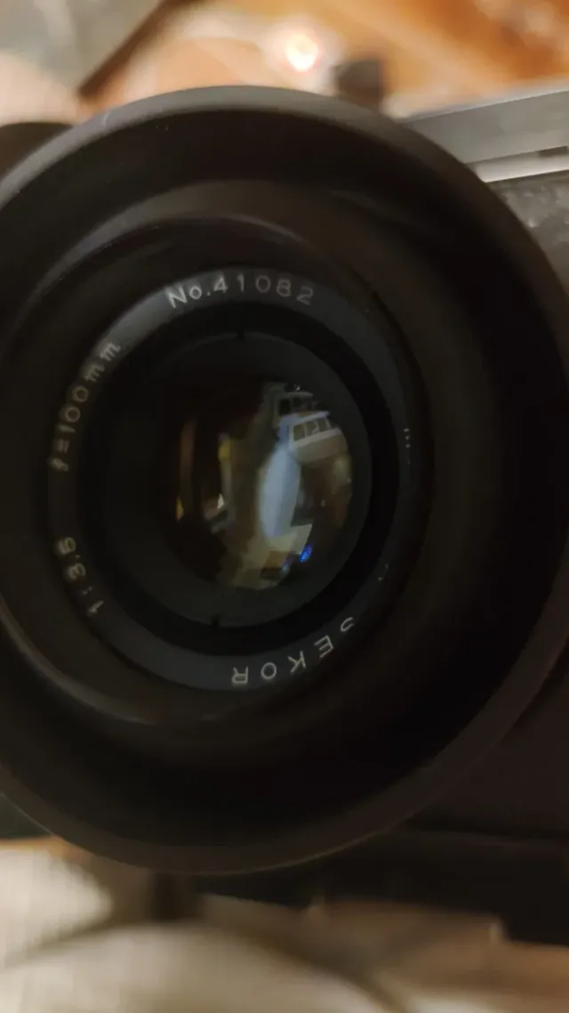 Cámara Mamiya Universal Polaroid Negra