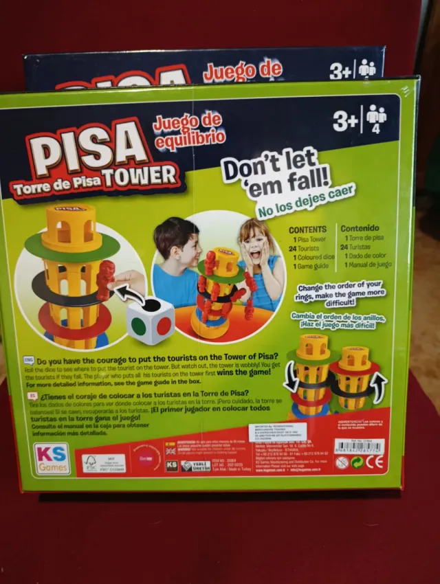 Juego de Mesa Torre de Pisa KS Games nuevo
