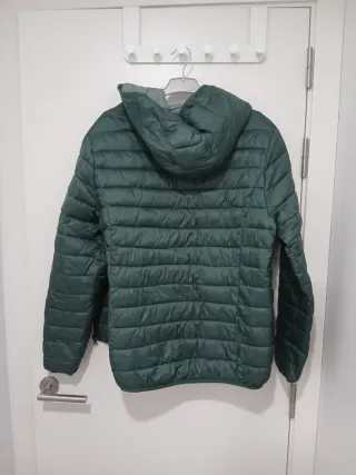 Chaqueta plumas ultra light verde
