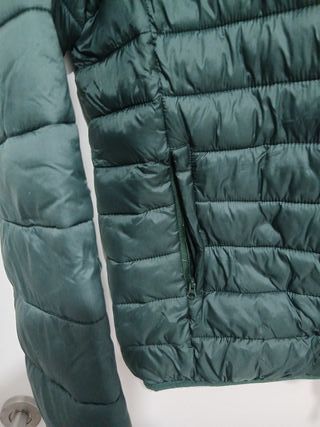 Chaqueta plumas ultra light verde