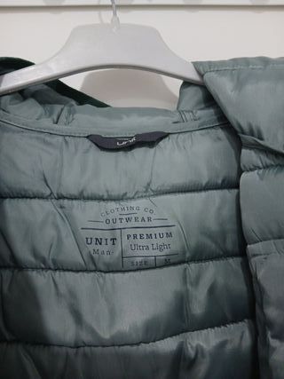 Chaqueta plumas ultra light verde