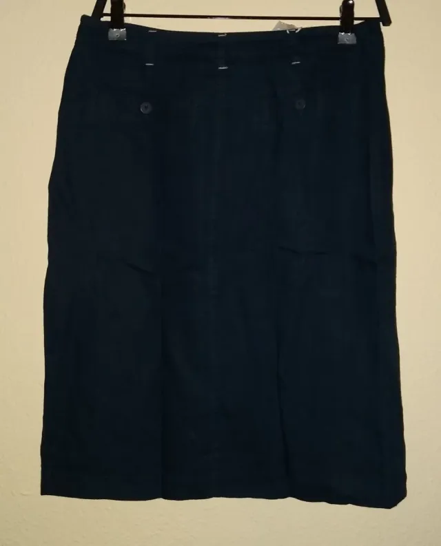 (Talla 38) LLOYD'S. Falda Azul Marino.