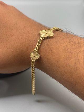 Ref17 Pulsera de oro de 18k