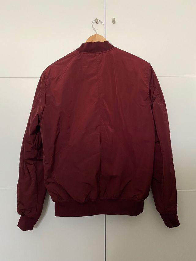 Chaqueta bomber burdeos hombre Lefties talla S