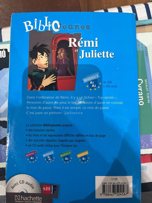 Rémi et Juliette. Bibliojeunes. Niveau A1/A2