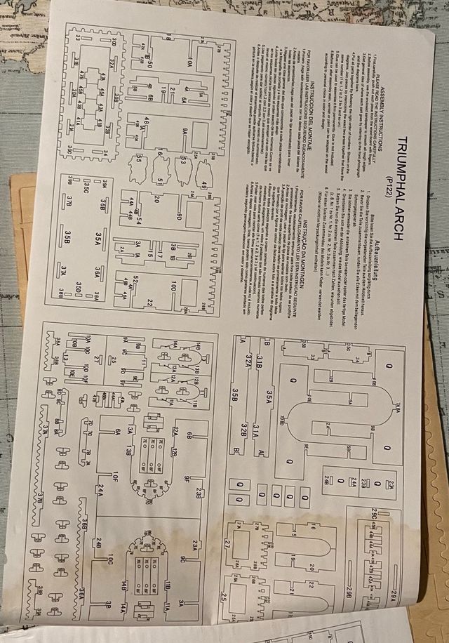 Maqueta 3D Arco del Triunfo