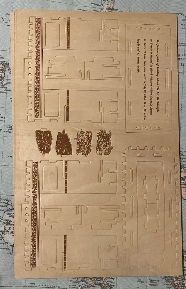 Maqueta 3D Arco del Triunfo
