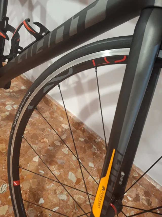 Bicicleta de carretera carbono