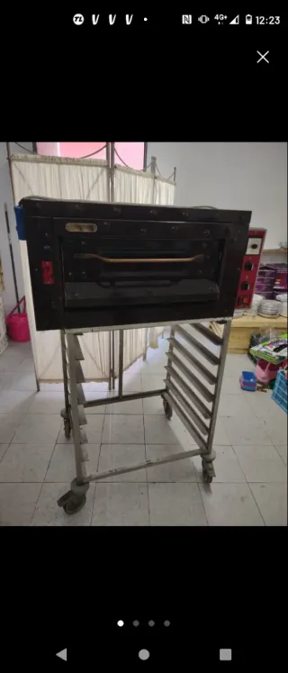 Horno profesional para pizzería