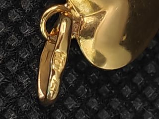 Colgante oro 18k corazón liso. 051-03-00453