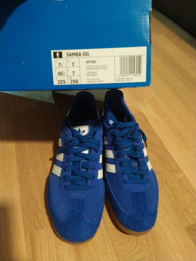 Deportivas Adidas Samba Piel Unisex Talla 40 2/3
